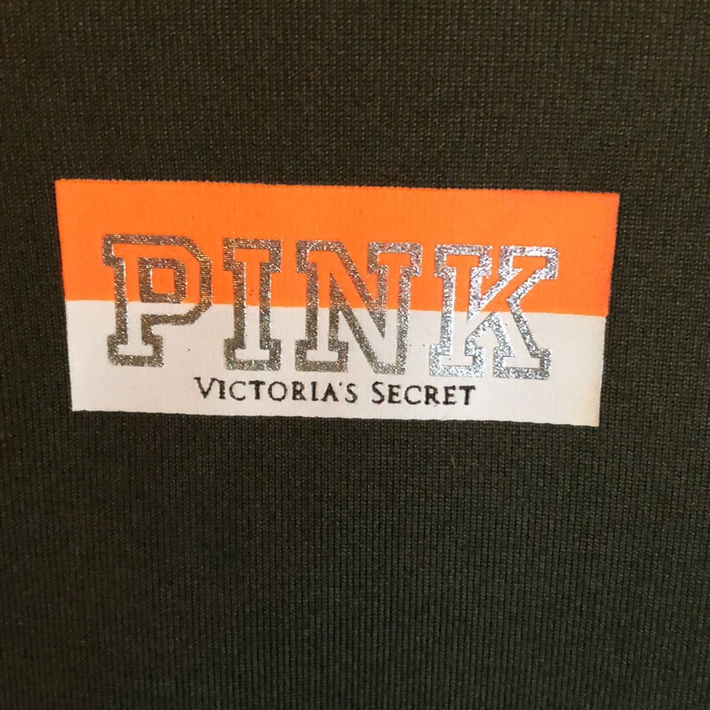 Victoria’s Secret PINK L pull over long sleeve athletic top & thumb hole sleeves - Picture 5 of 6